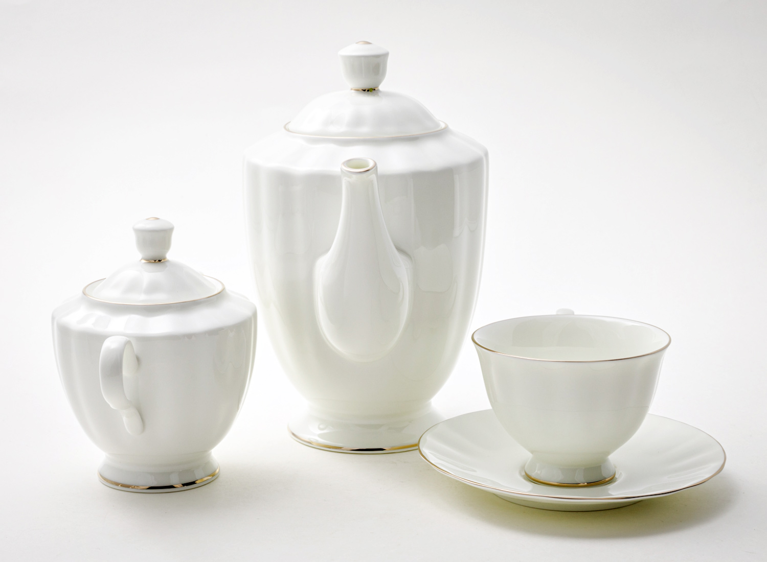 Сервиз чайный «Платиновая лента 2» 6/14