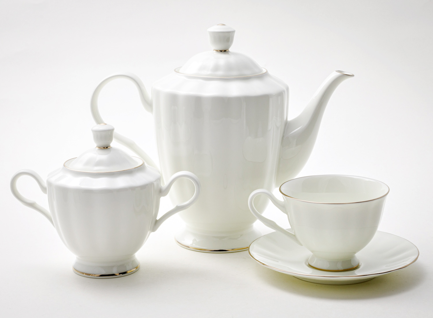 Сервиз чайный «Платиновая лента 2» 6/14