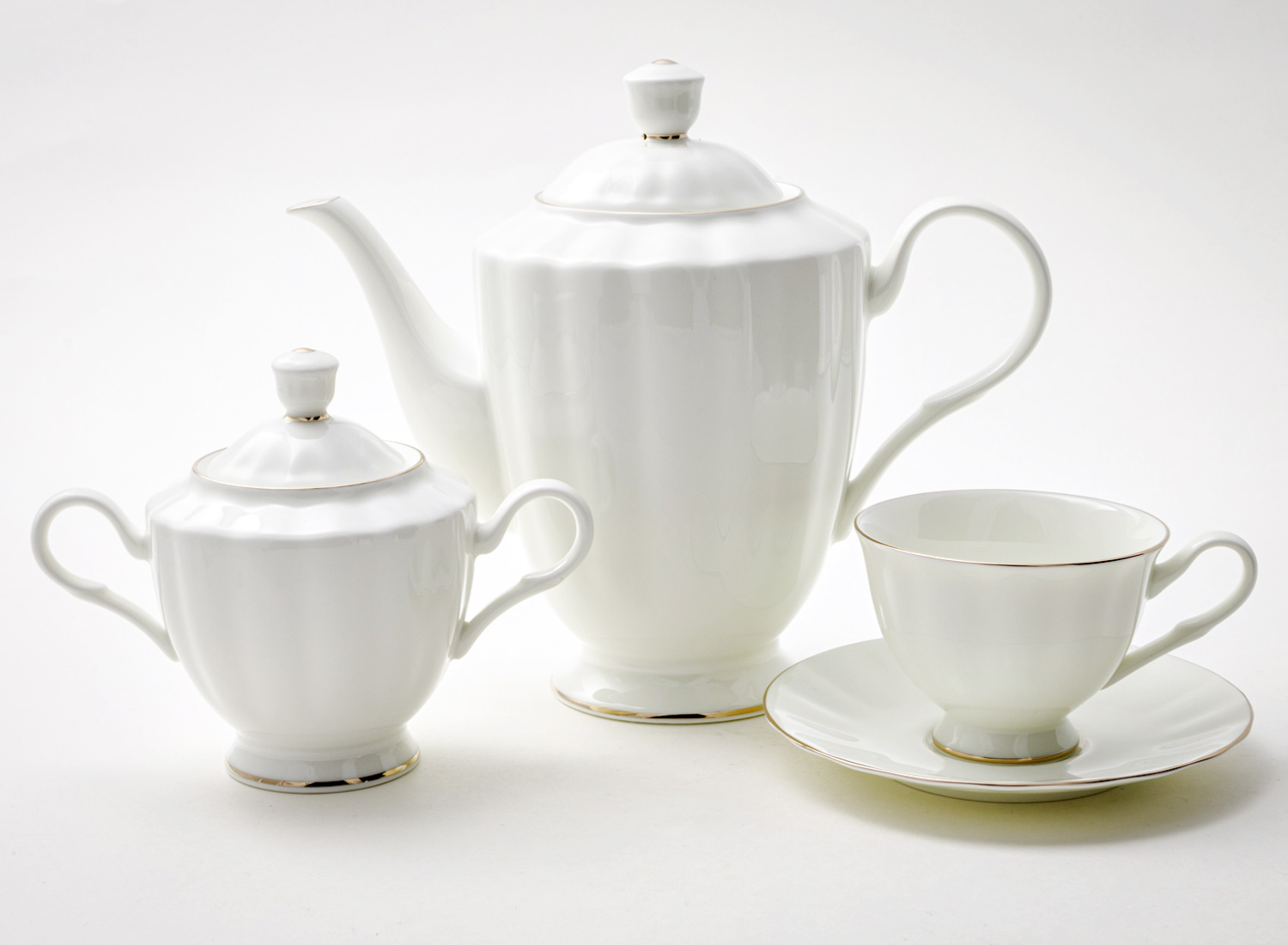 Сервиз чайный «Платиновая лента 2» 6/14