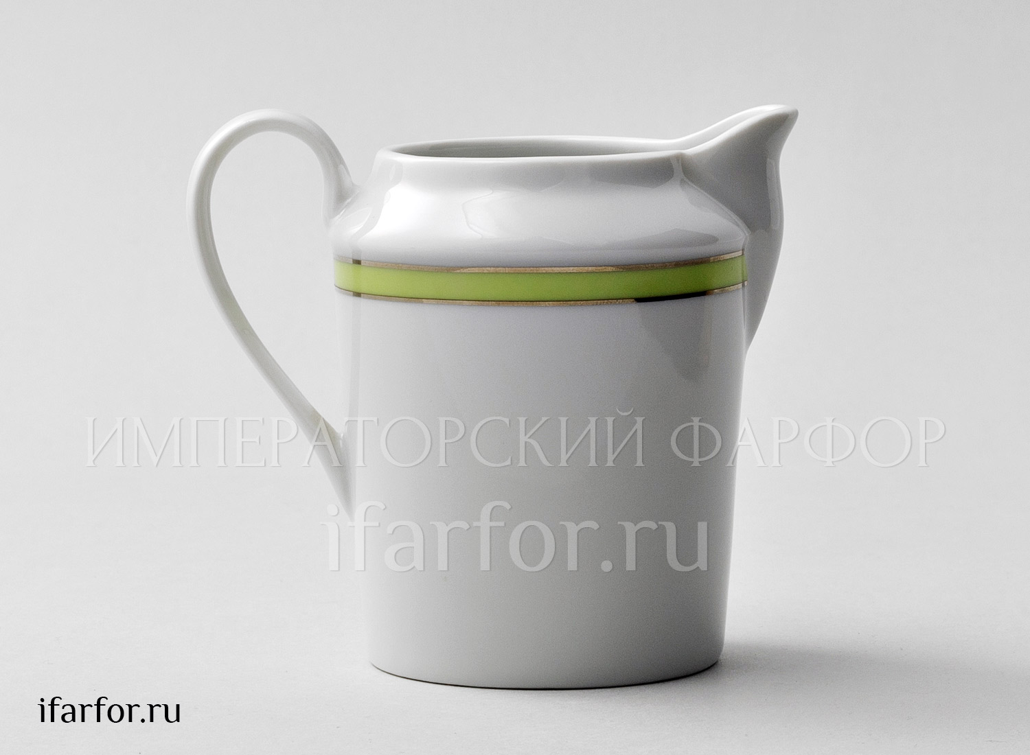 Сливочник «Tendance Vert Anis» Форма: Provence. Твердый фарфор. 270 мл.