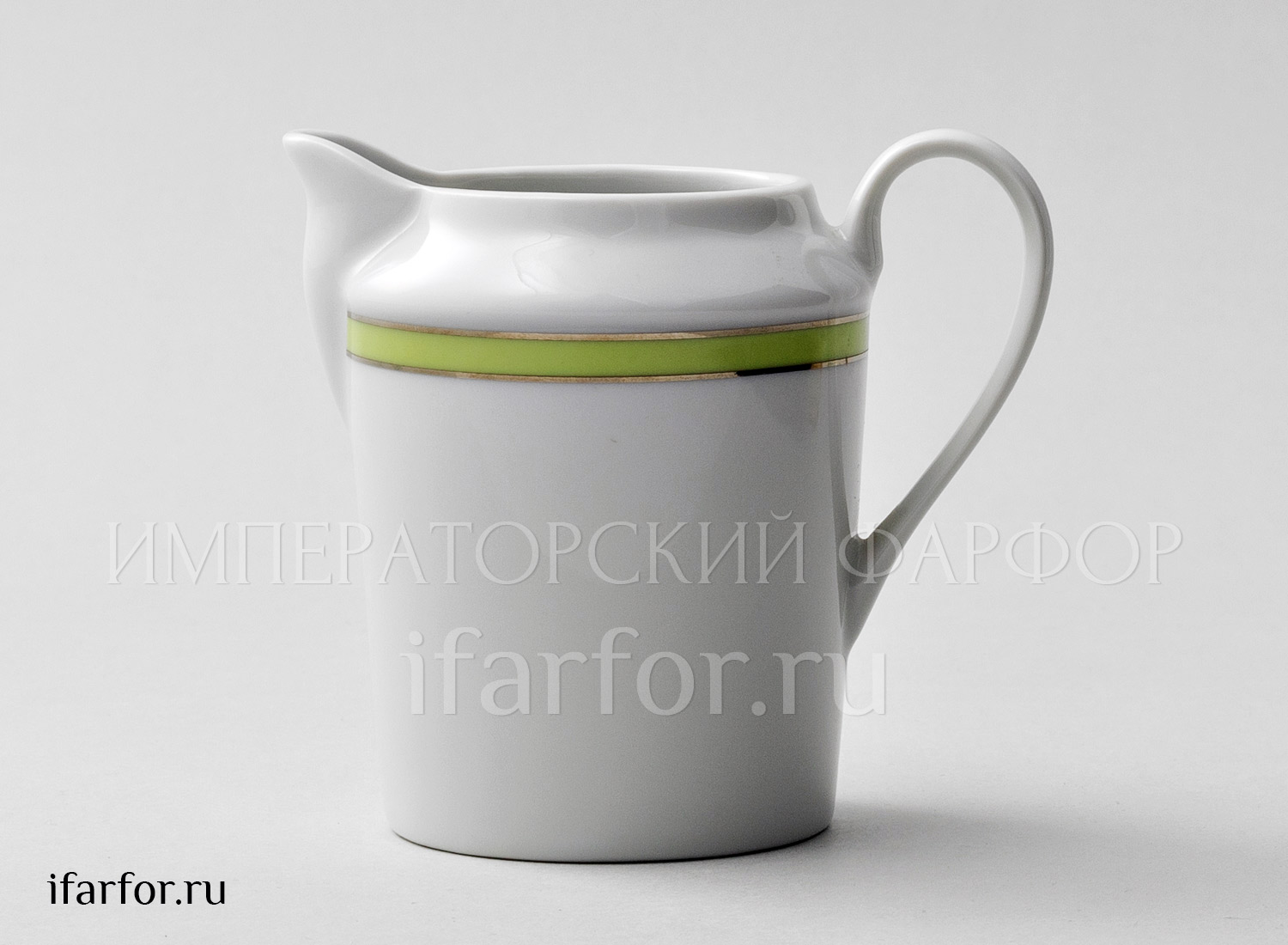 Сливочник «Tendance Vert Anis» Форма: Provence. Твердый фарфор. 270 мл.