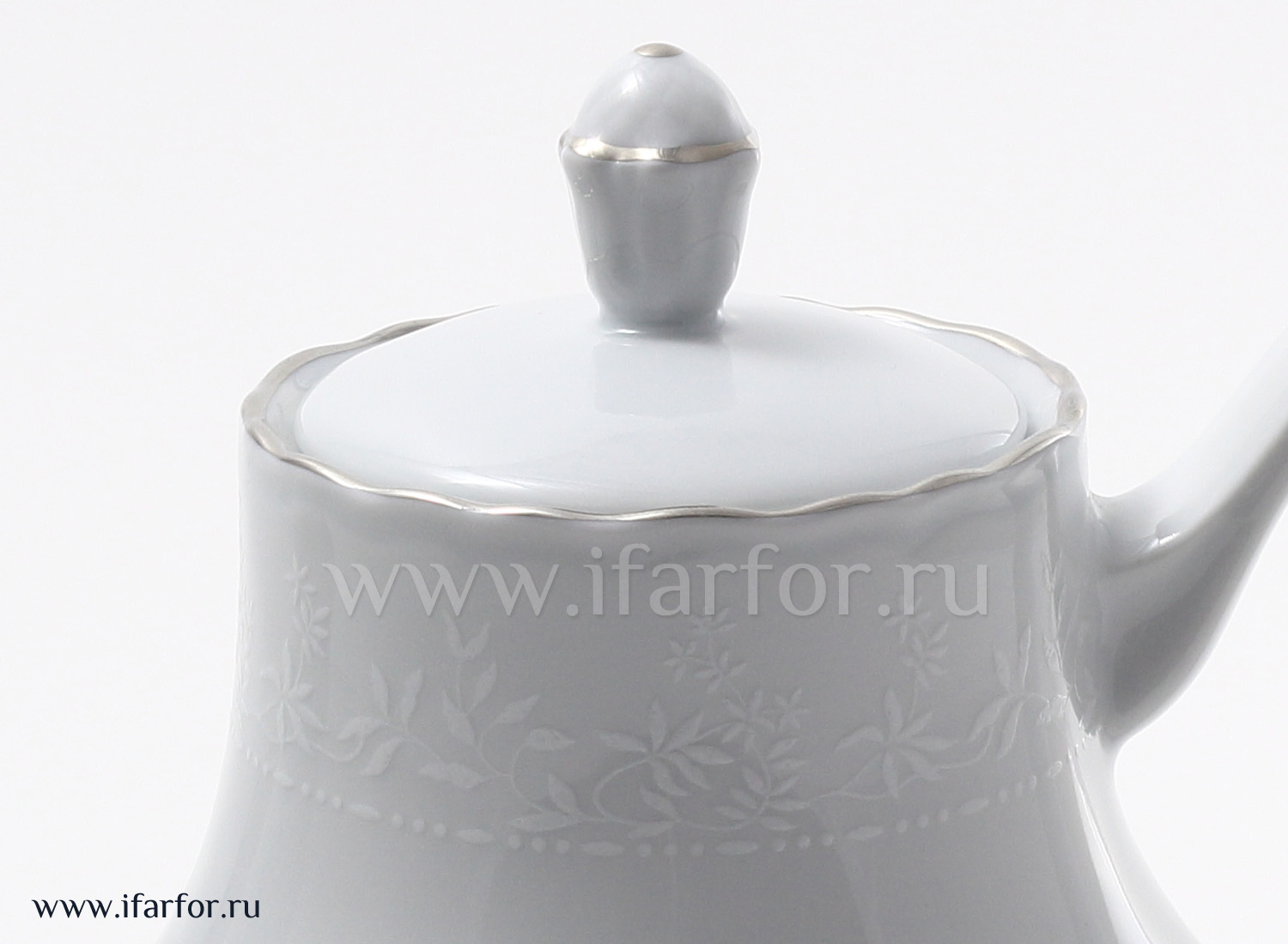 Чайник «Passion Platine 6828» Форма: Colbert. Твердый фарфор. 1000 мл.