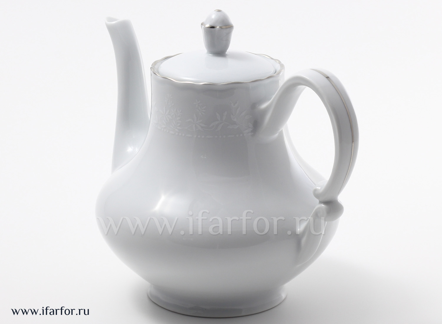 Чайник «Passion Platine 6828» Форма: Colbert. Твердый фарфор. 1000 мл.