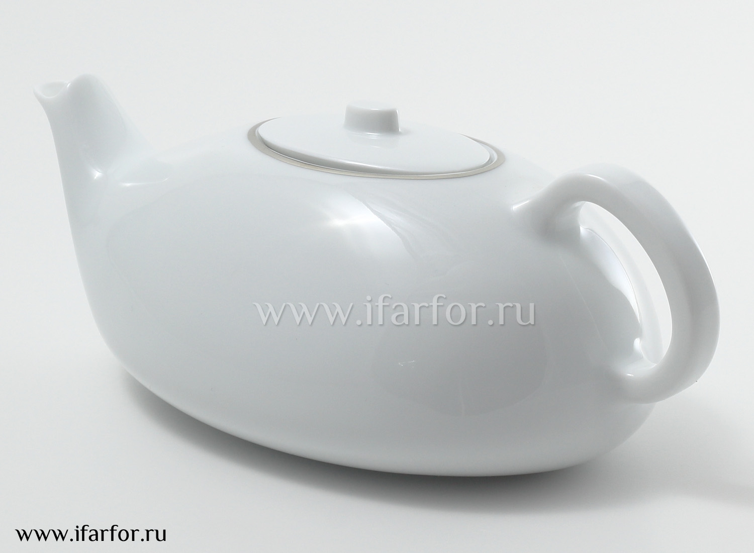 Чайник «Bord Platine Brillant 3176» Форма: Epure. Твердый фарфор. 750 мл.