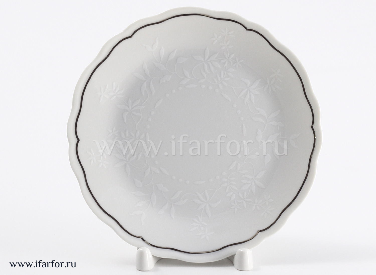 Тарелка для хлеба «Passion Platine 6828» Твердый фарфор. 160 мм.