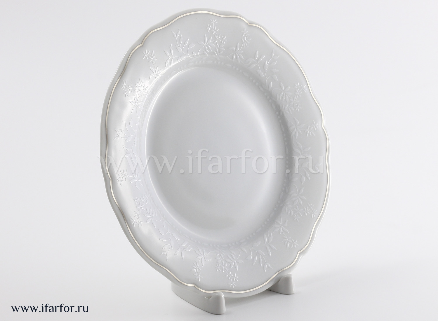 Тарелка десертная «Passion Platine 6828» Твердый фарфор. 190 мм.