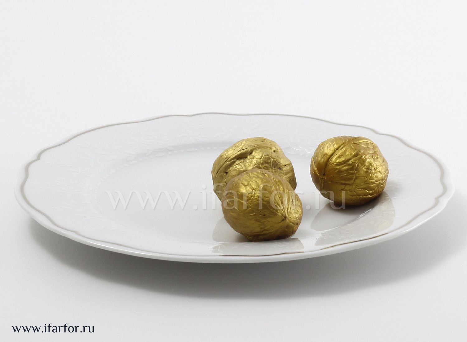 Тарелка десертная «Passion Platine 6828» Твердый фарфор. 190 мм.