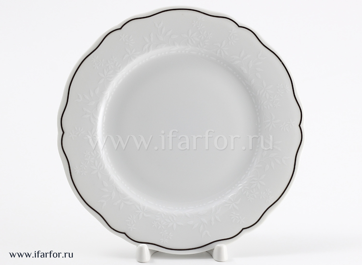 Тарелка десертная «Passion Platine 6828» Твердый фарфор. 190 мм.