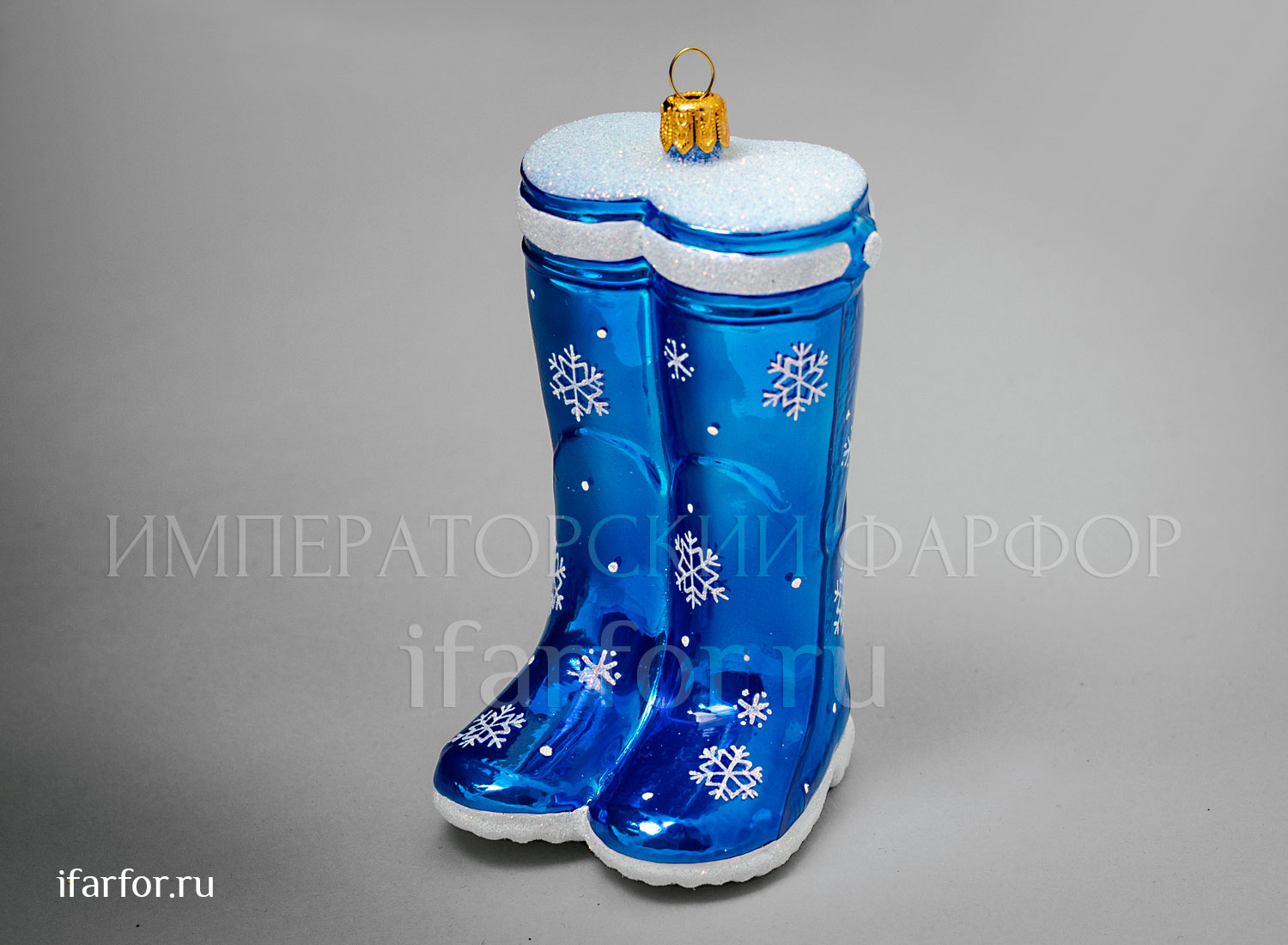 Елочная игрушка «Счастливые сапожки»
