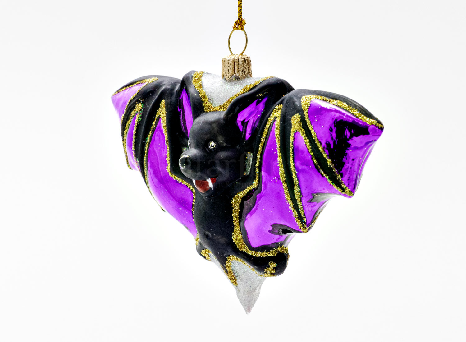 Елочная игрушка «Летучая мышь»