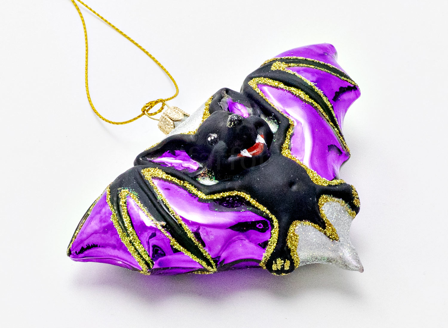 Елочная игрушка «Летучая мышь»