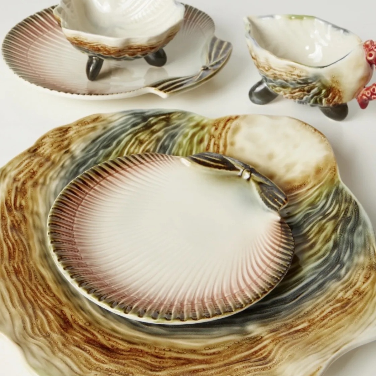 Тарелка «Oysters & Scallops» Керамика. 280 x 25 мм.