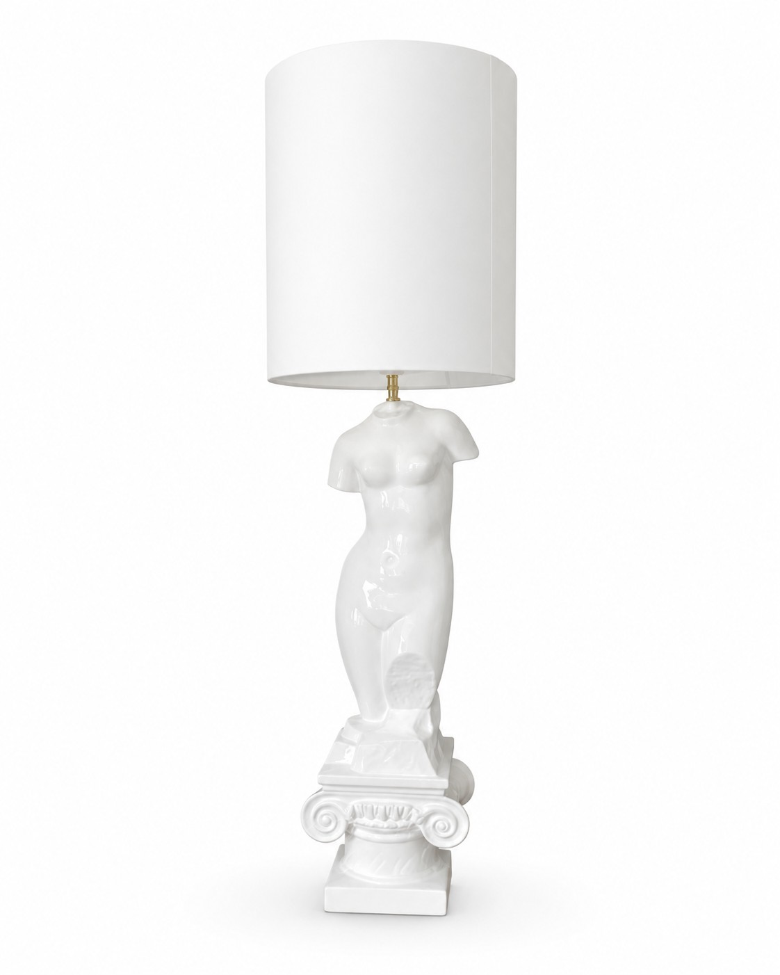 Лампа настольная «Венера» Майолика