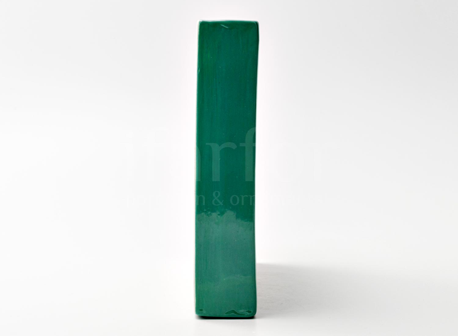 Изразец «Охотник 3 бирюзовый»