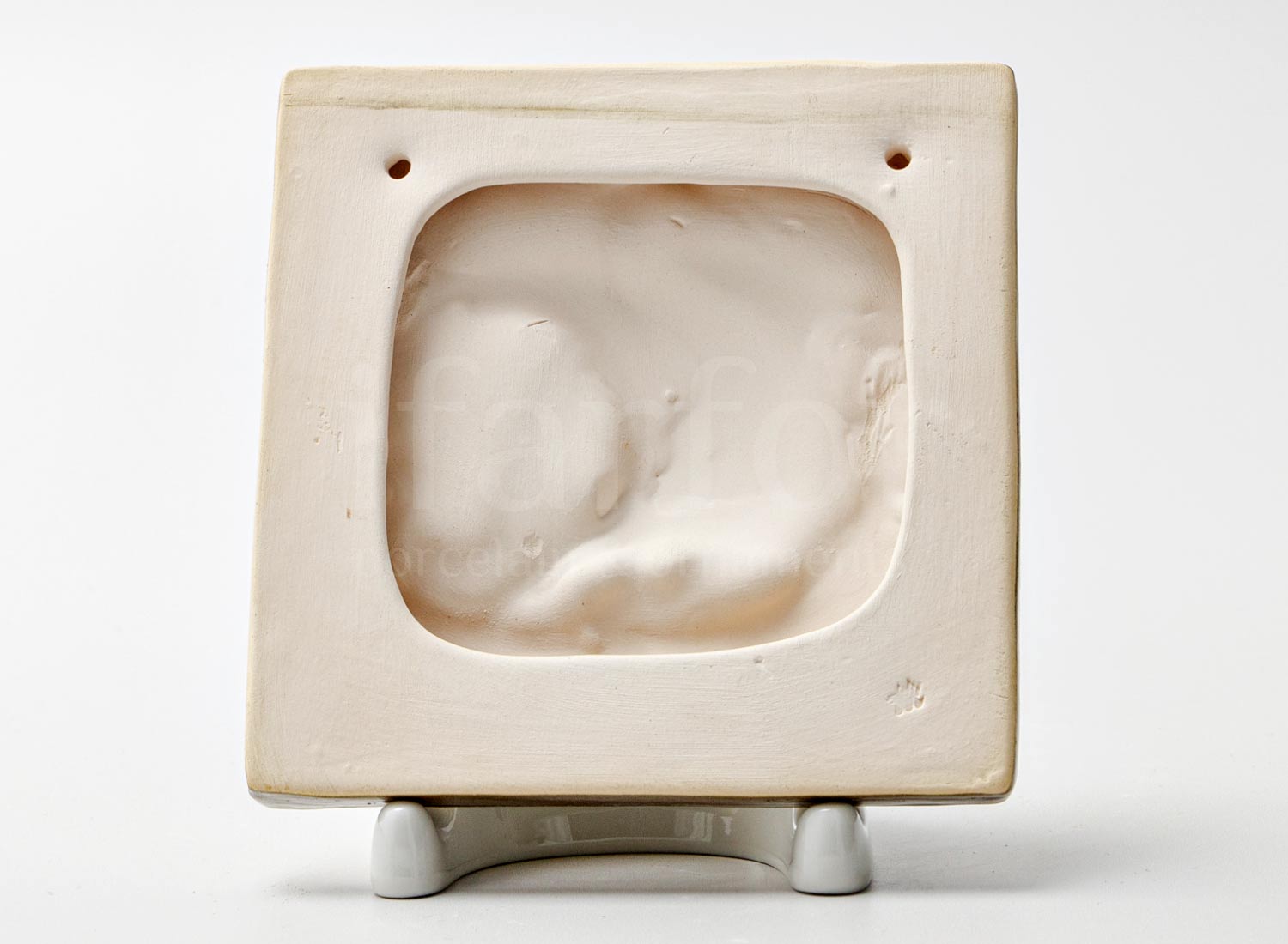 Изразец малый «Ладья 2 золотистый»