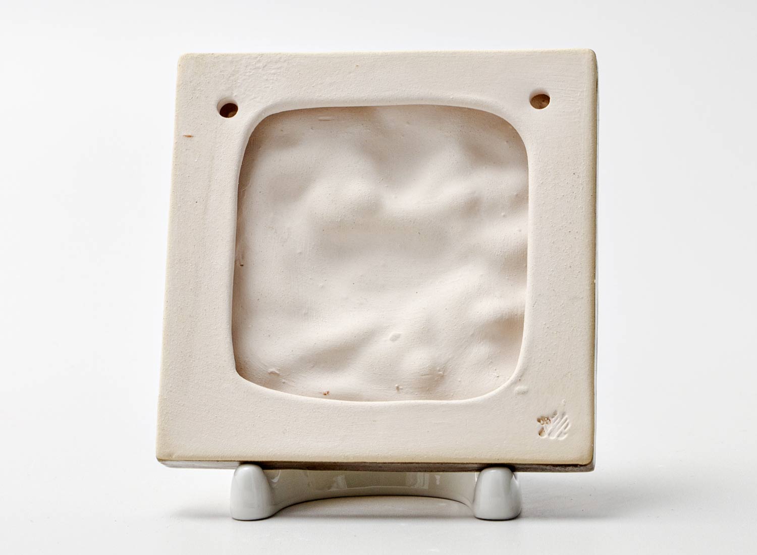 Изразец малый «Сойка 2 золотистый»