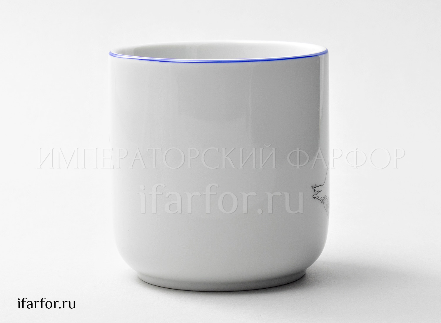 Кружка «Гуси» Форма: Petka. Фарфор. 350 мл.
