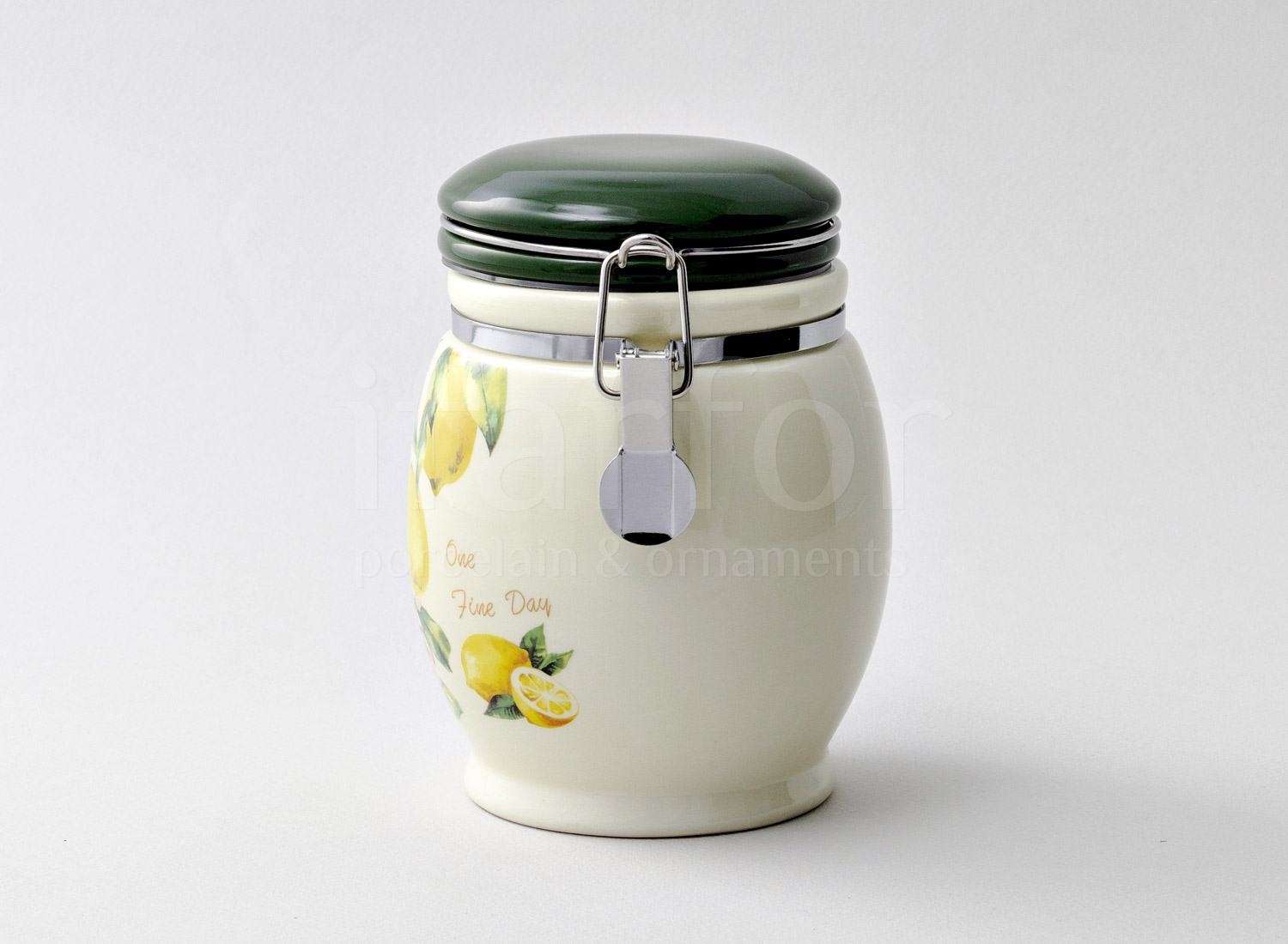 Банка для сыпучих продуктов второй сорт «Лимоны»