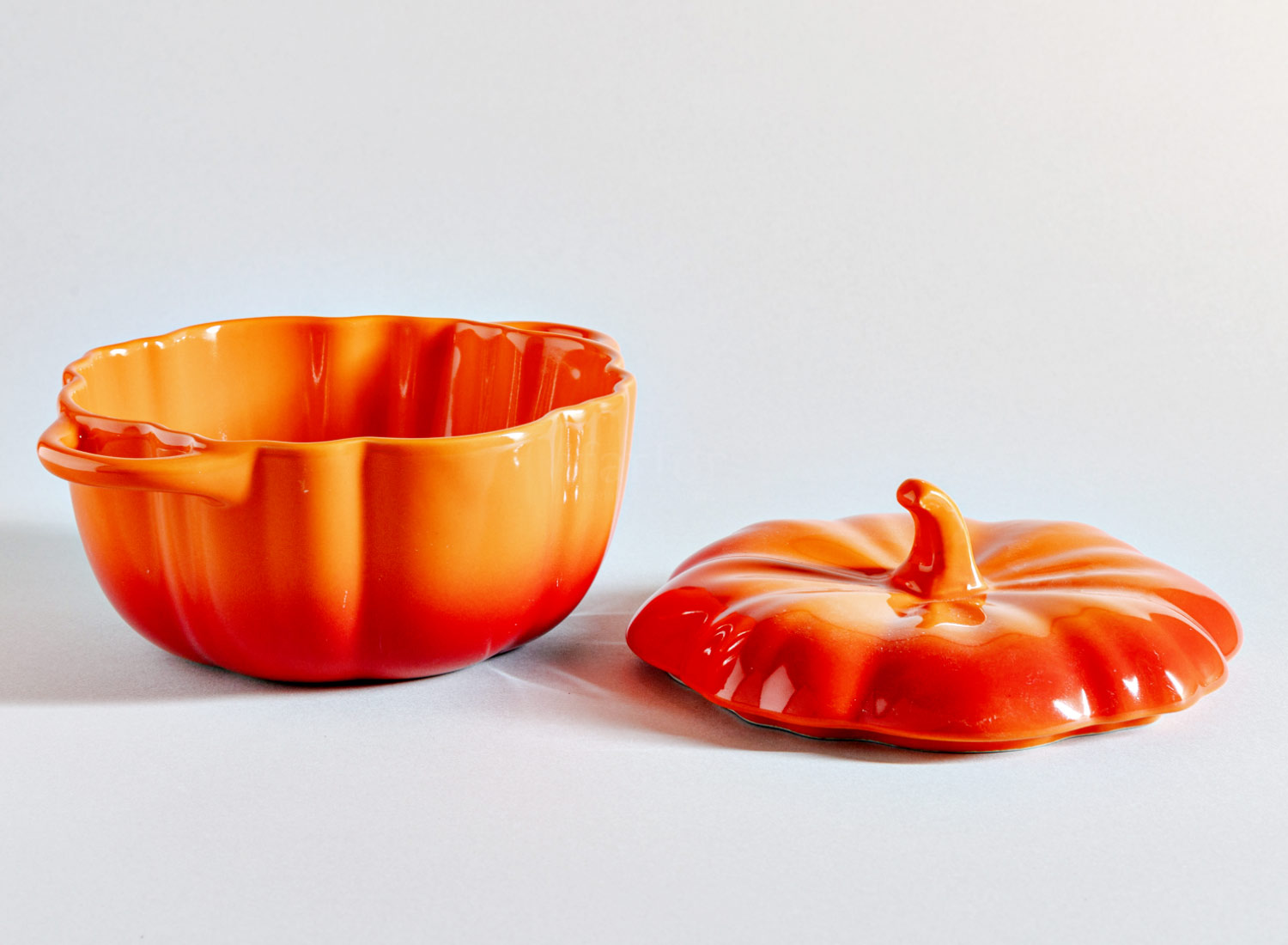 Форма для запекания с крышкой «Pumpkin оранжевая» Форма: Repast. Керамика