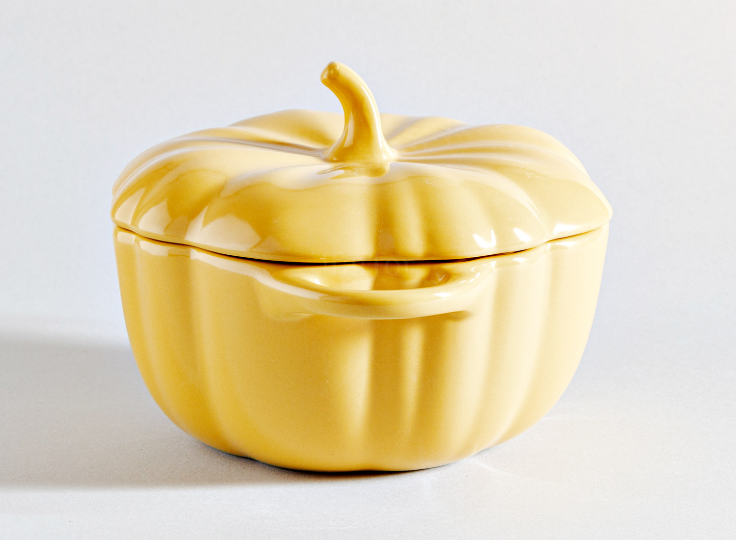Форма для запекания с крышкой «Pumpkin желтая» Форма: Repast. Керамика