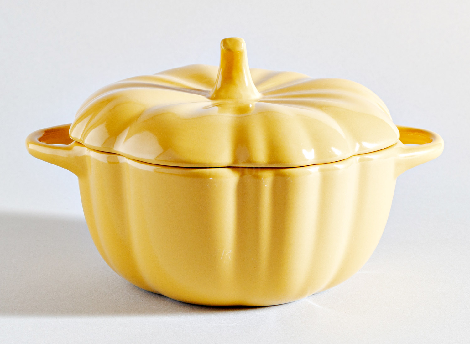 Форма для запекания с крышкой «Pumpkin желтая» Форма: Repast. Керамика
