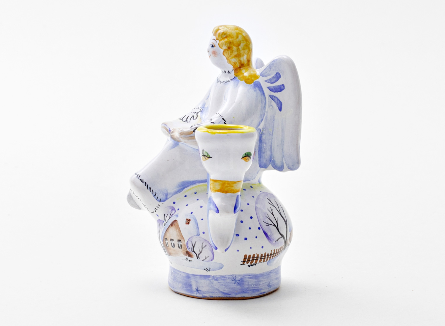 Подсвечник «Ангел с книгой»