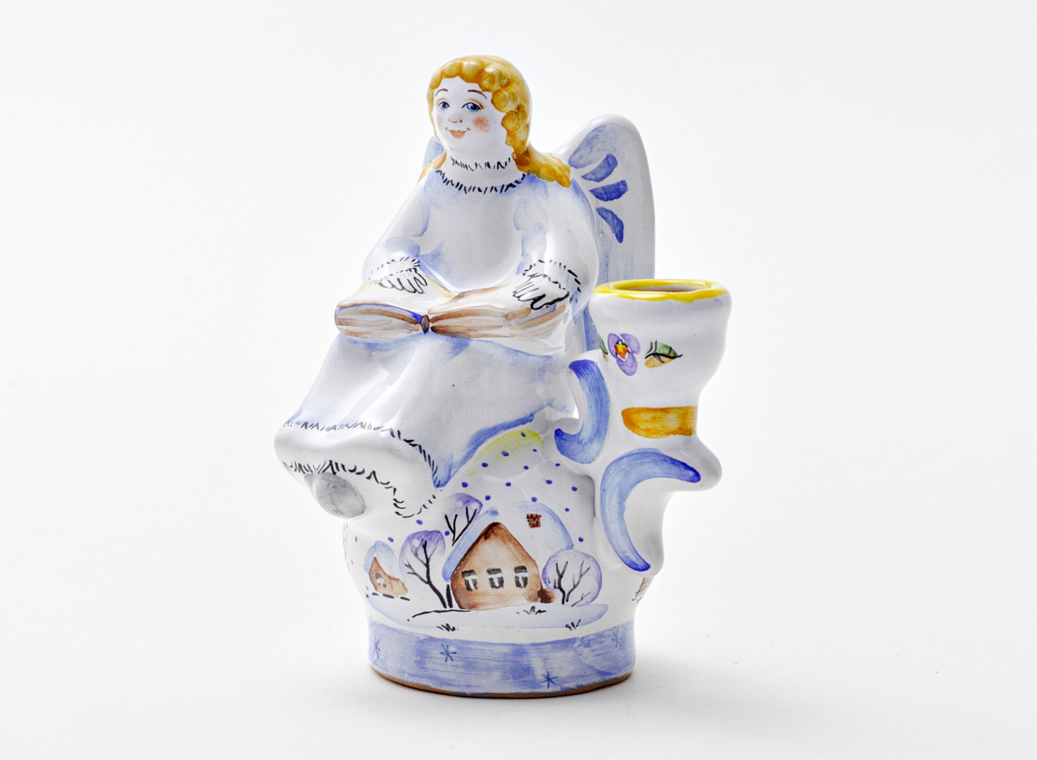 Подсвечник «Ангел с книгой»