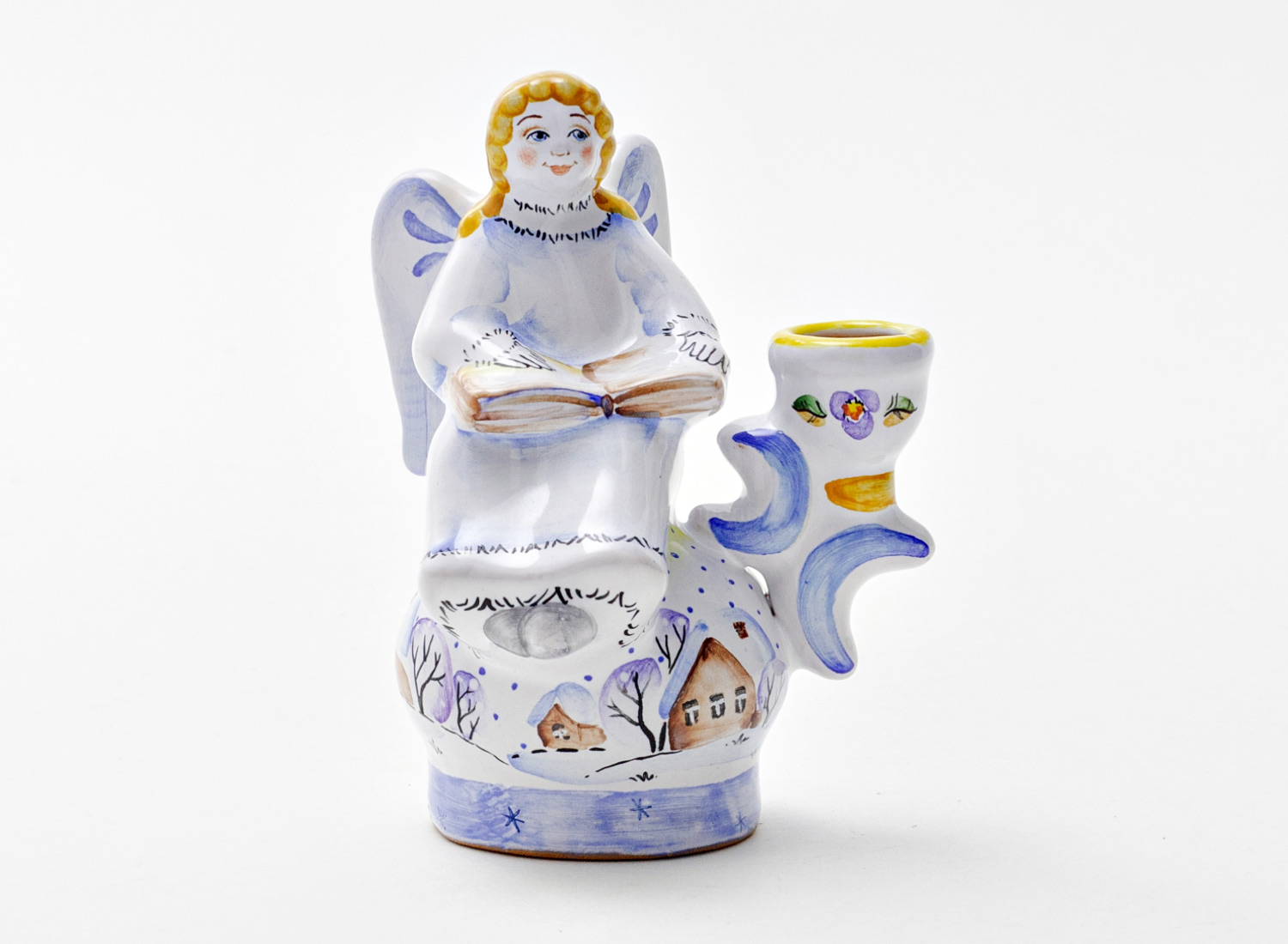 Подсвечник «Ангел с книгой»