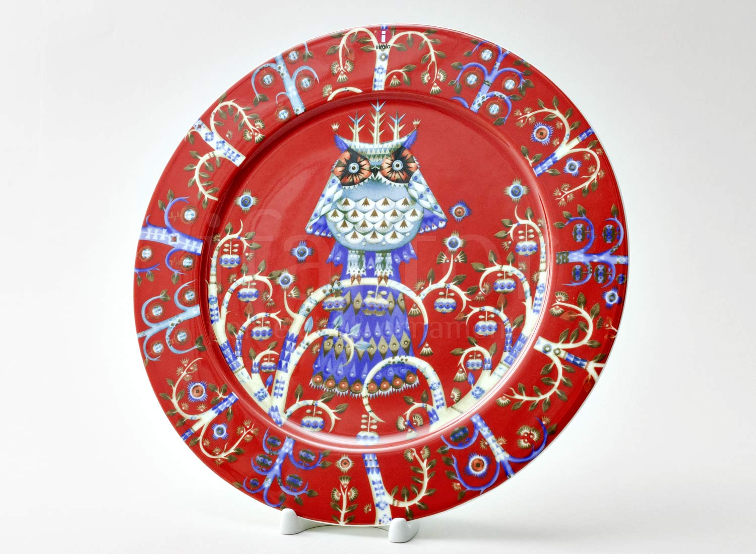 Тарелка «Taika (красная)» Фарфор. 270 мм.