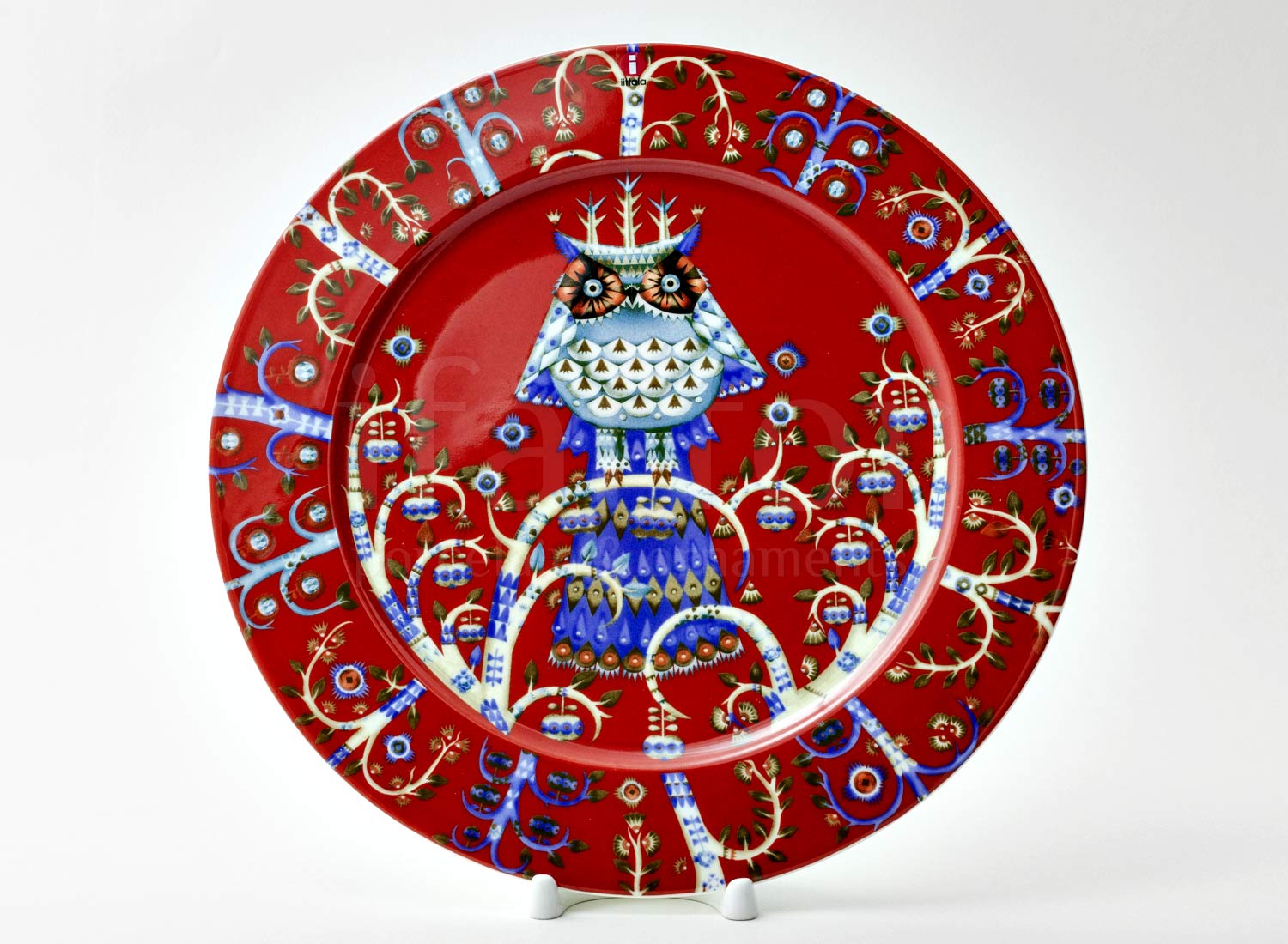 Тарелка «Taika (красная)» Фарфор. 270 мм.