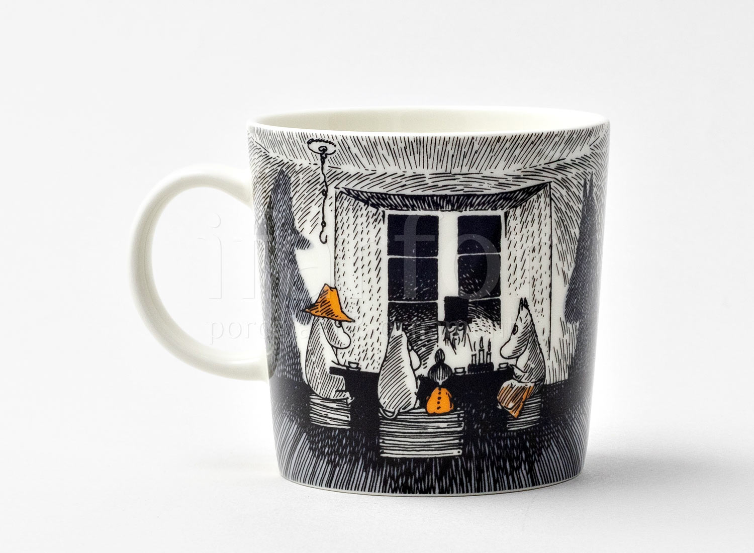 Кружка «К истокам» Форма: Arabia MOOMIN. Фарфор. 300 мл.