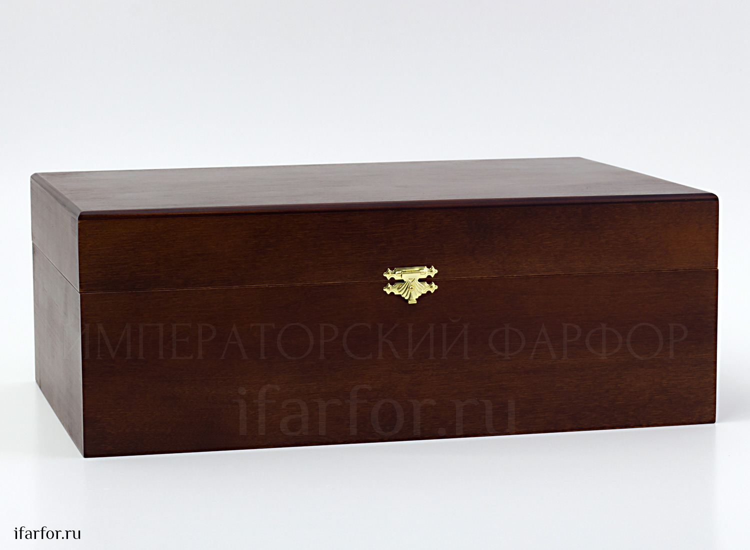 Шкатулка на 6 шаров для елочных игрушек «Шкатулка коричневая» Форма: Шкатулка. Дерево, ткань