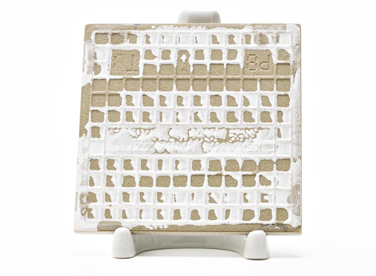 Изразец «Голландский. Кот на метле»