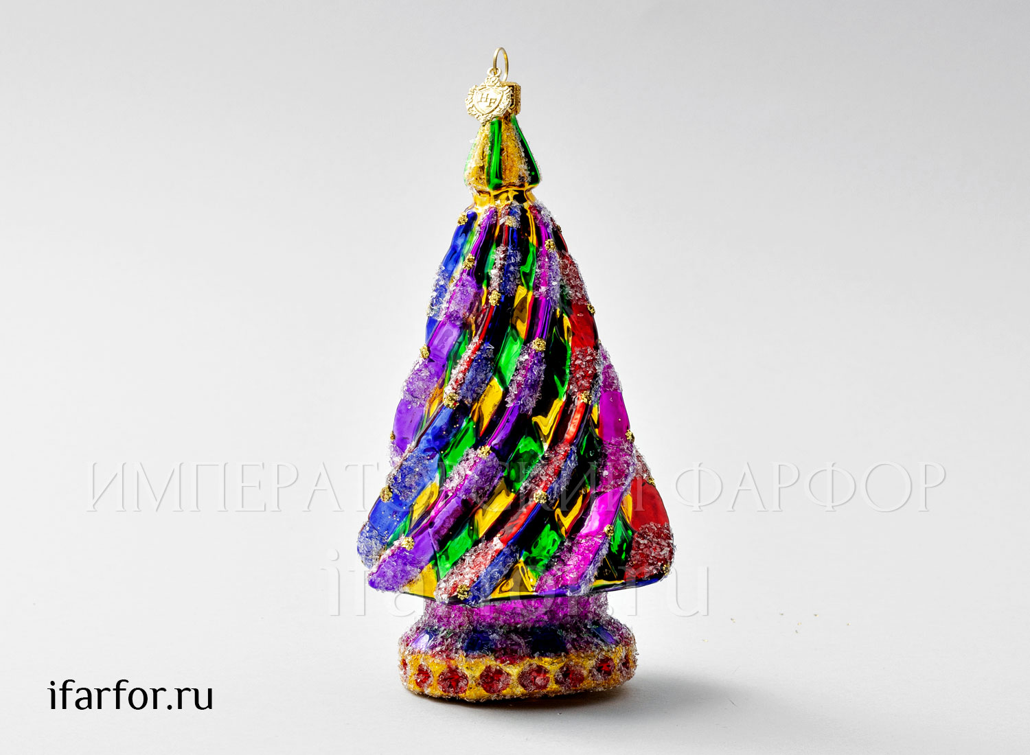 Елочная игрушка в подарочной коробке 210х130мм «Космическая Рождественская елка»