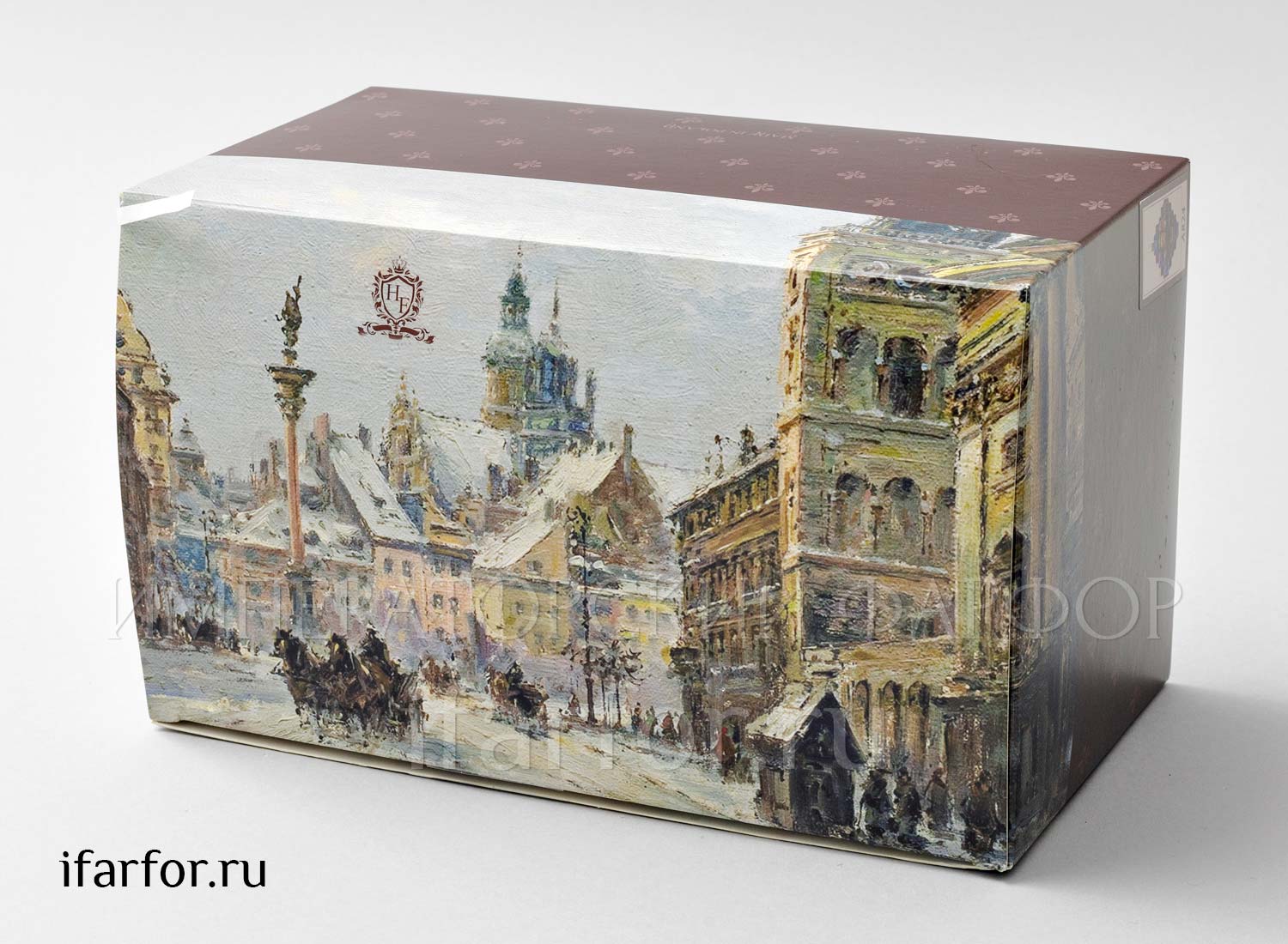 Елочная игрушка в подарочной коробке 210х130мм «Космические кубы»