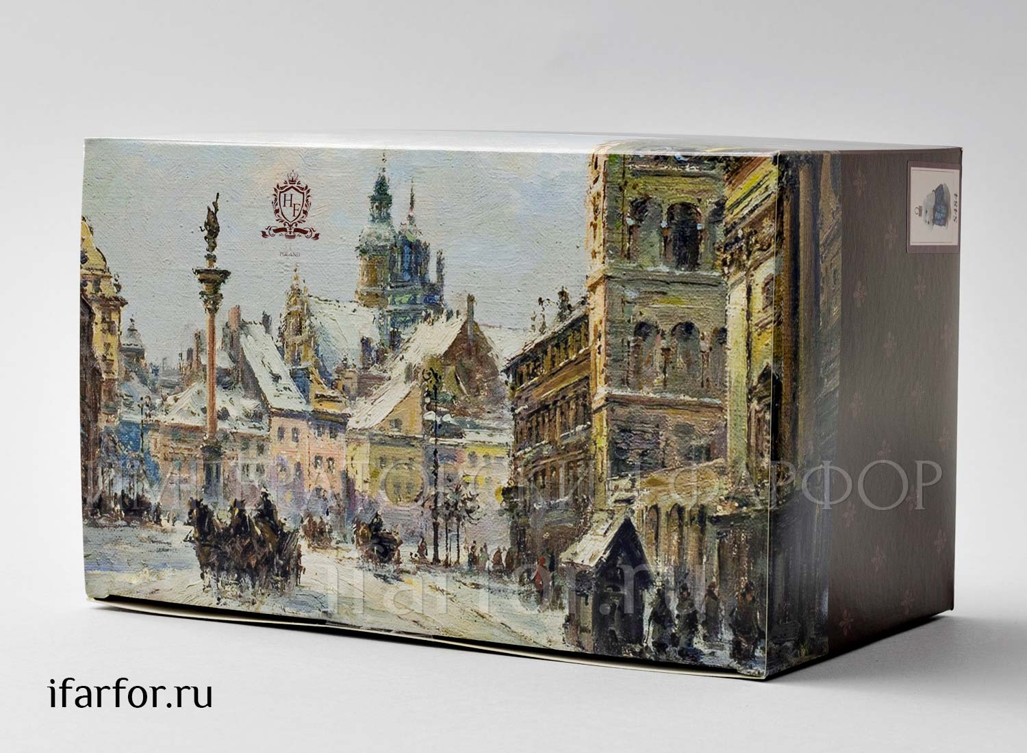 Елочная игрушка в подарочной коробке 210х130мм «Пудель»