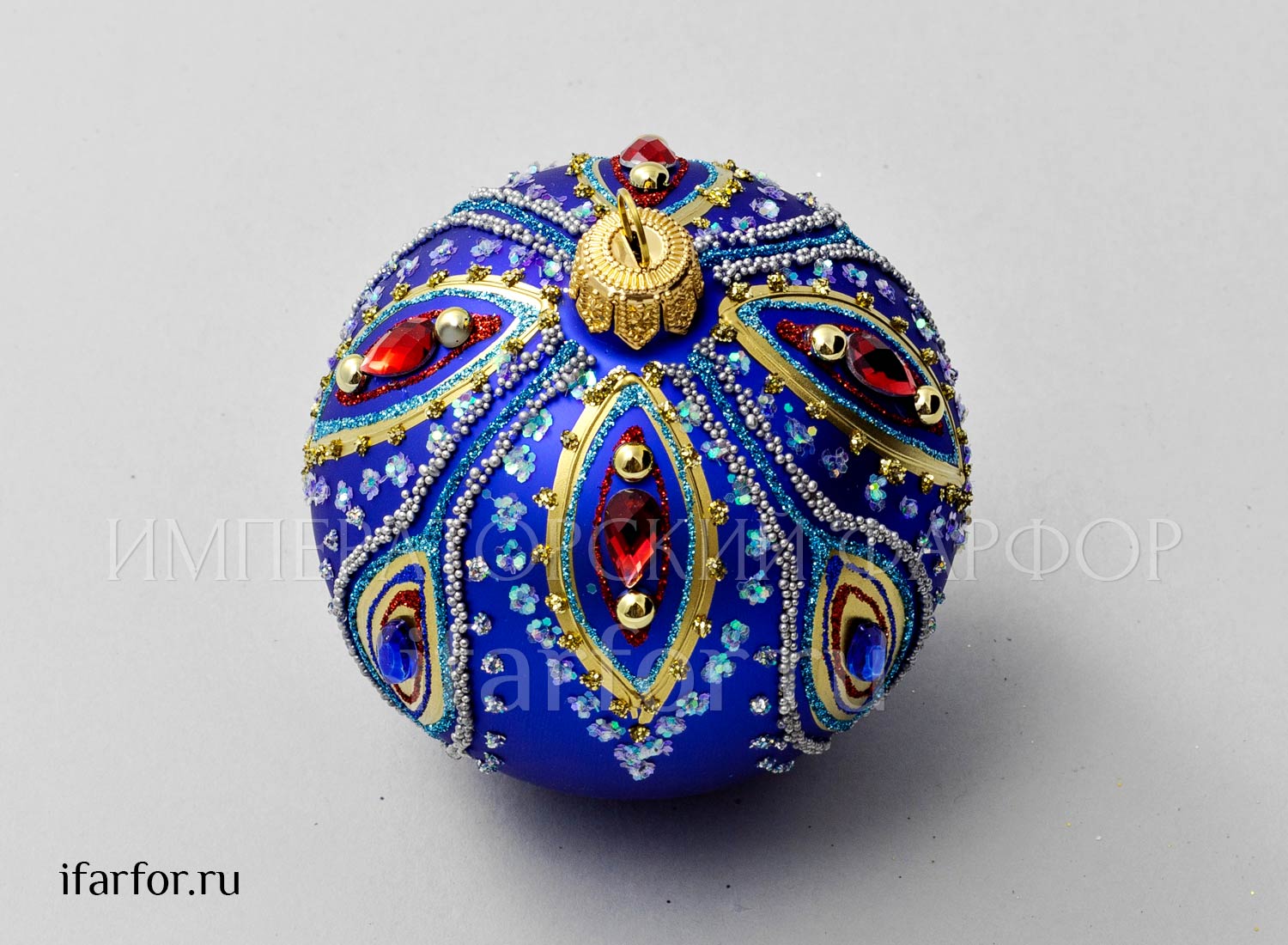Елочная игрушка «Шар» Форма: Шар. Стекло. 800 x 95 мм.