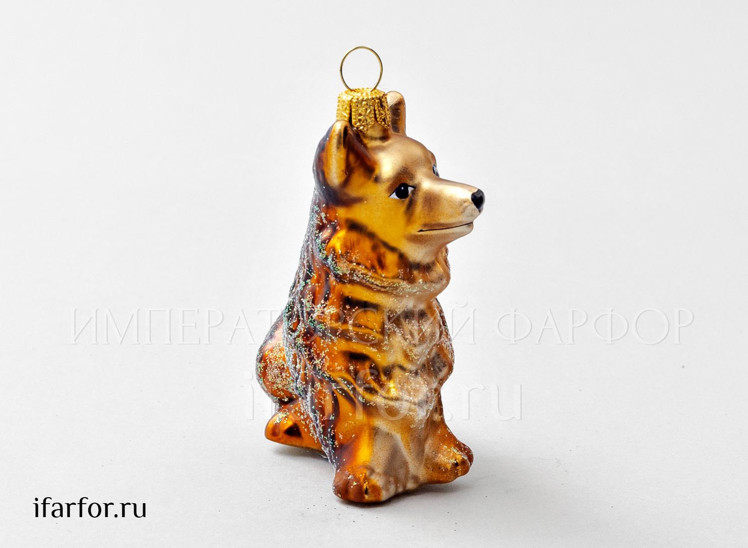 Елочная игрушка «Корги»