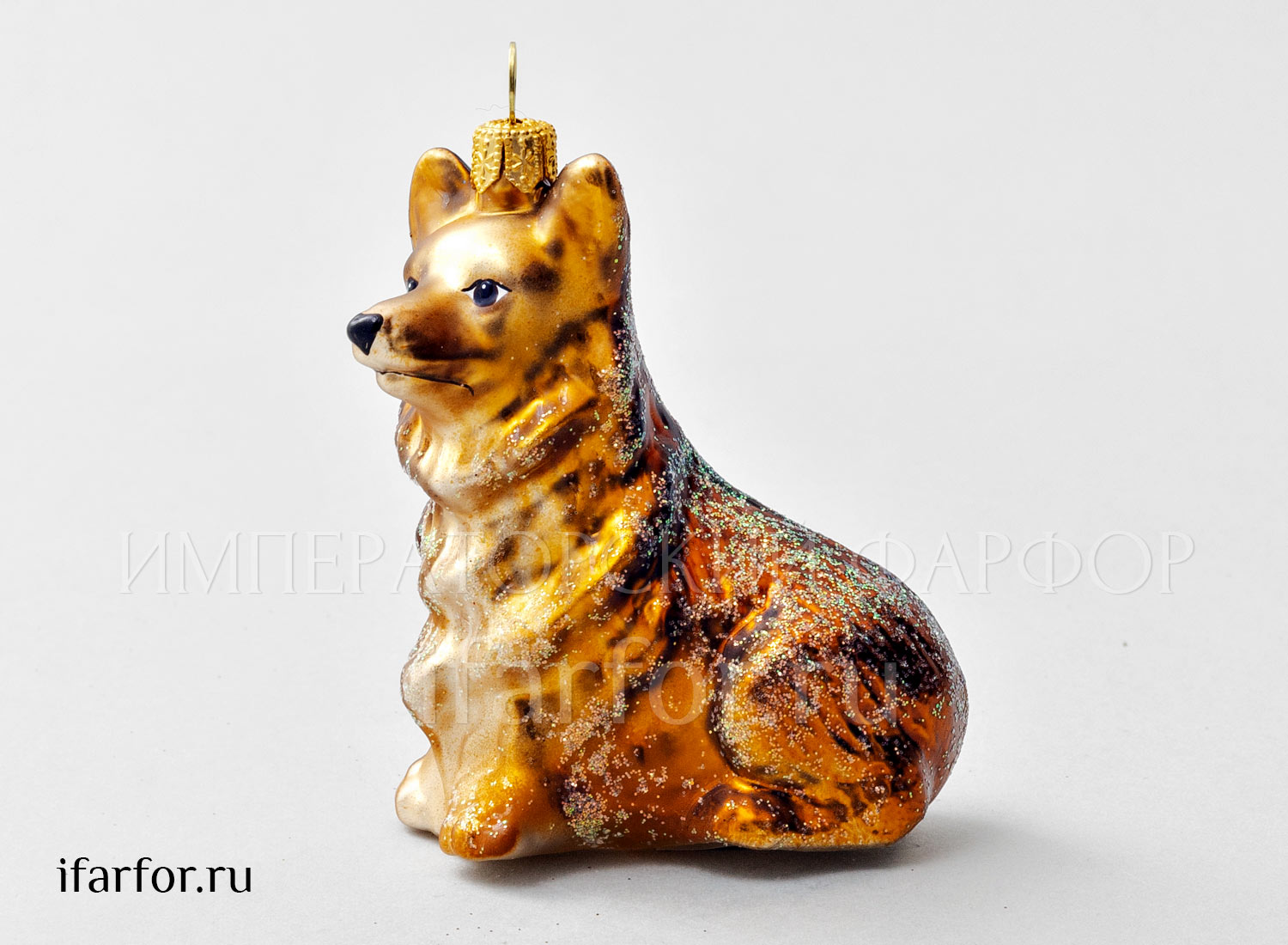 Елочная игрушка «Корги»