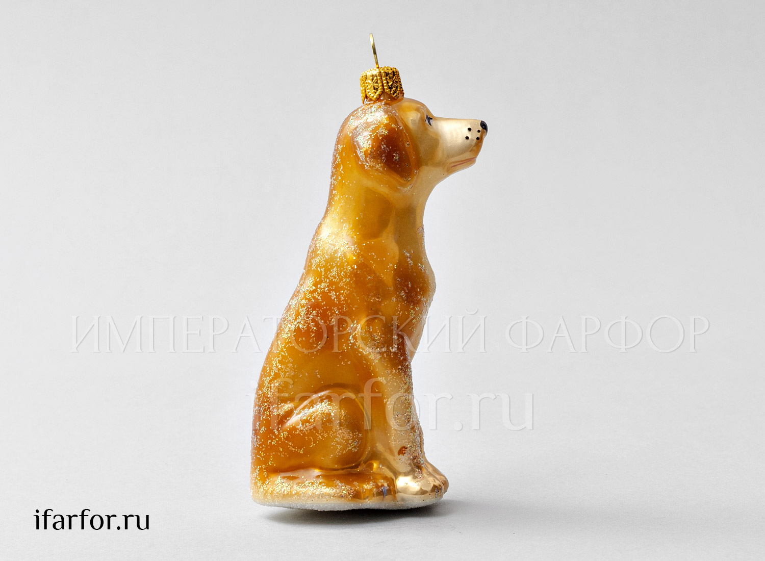 Елочная игрушка «Американский фоксхаунд»