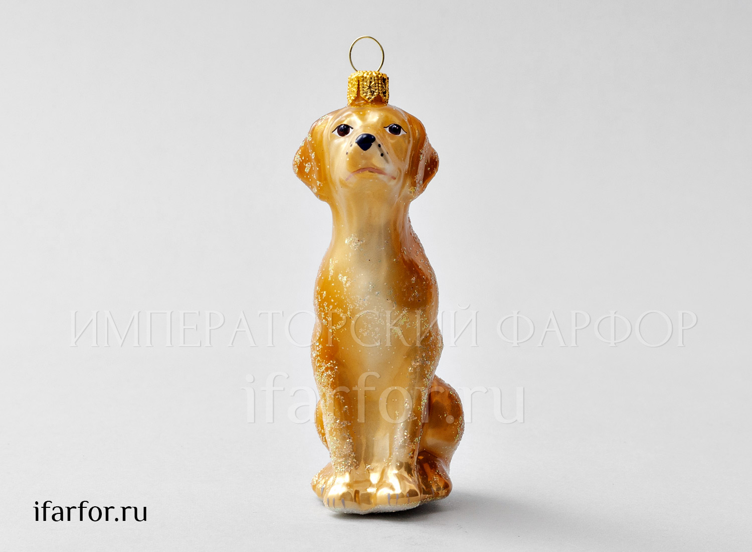 Елочная игрушка «Американский фоксхаунд»