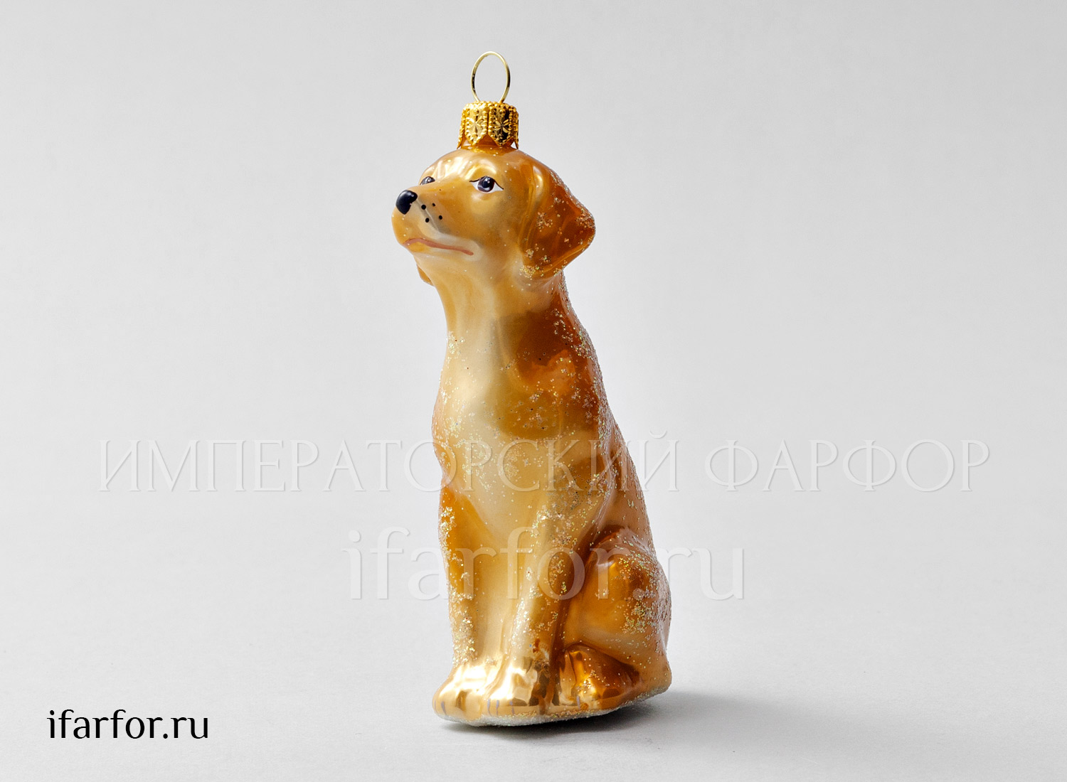 Елочная игрушка «Американский фоксхаунд»