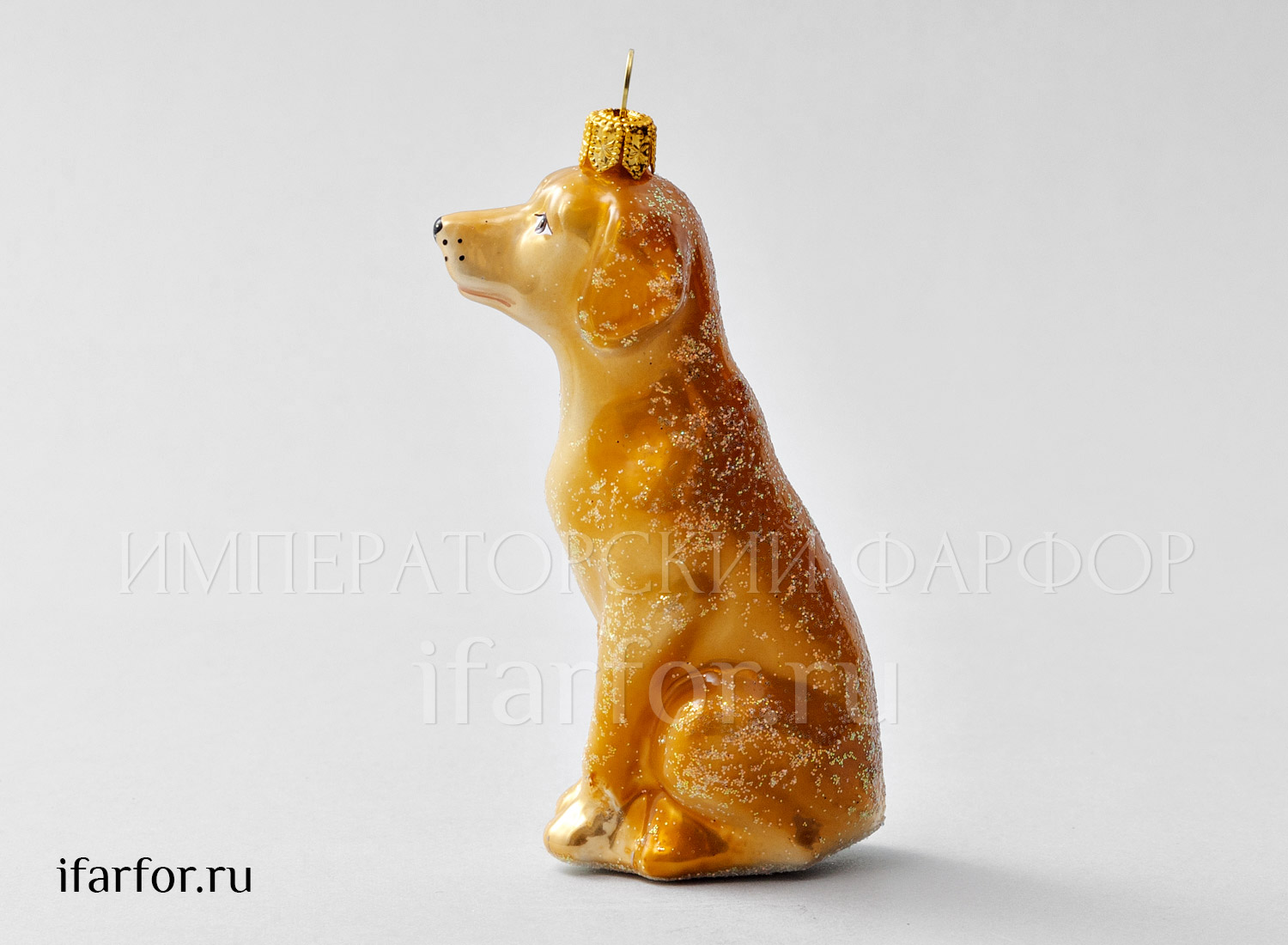 Елочная игрушка «Американский фоксхаунд»