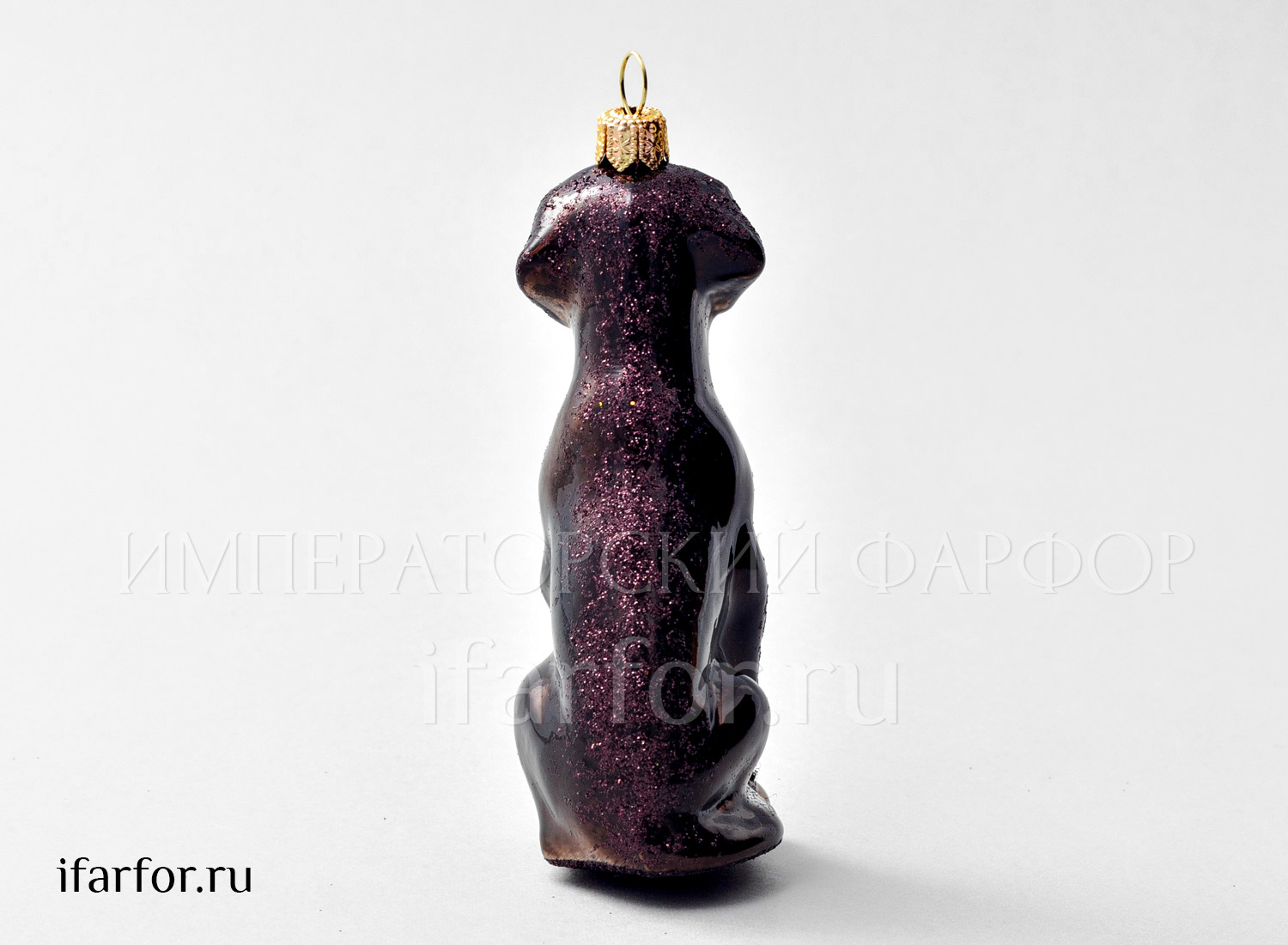 Елочная игрушка «Американский фоксхаунд»