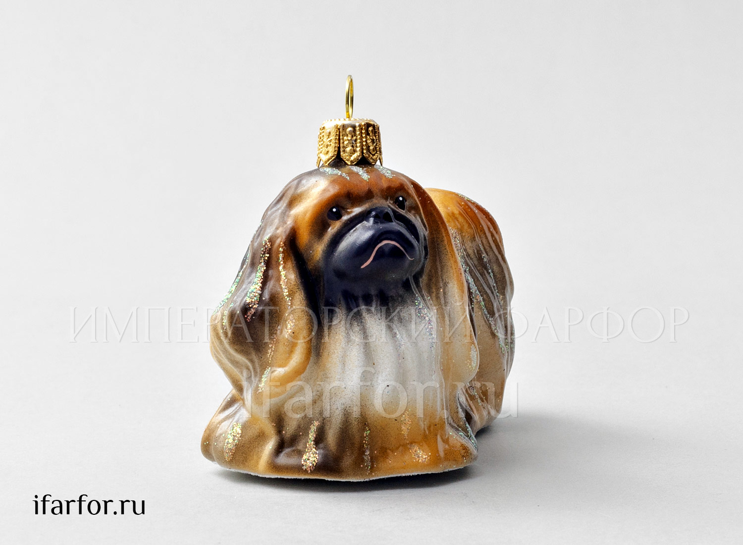 Елочная игрушка «Пекинес»
