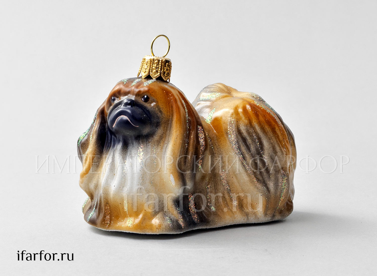 Елочная игрушка «Пекинес»