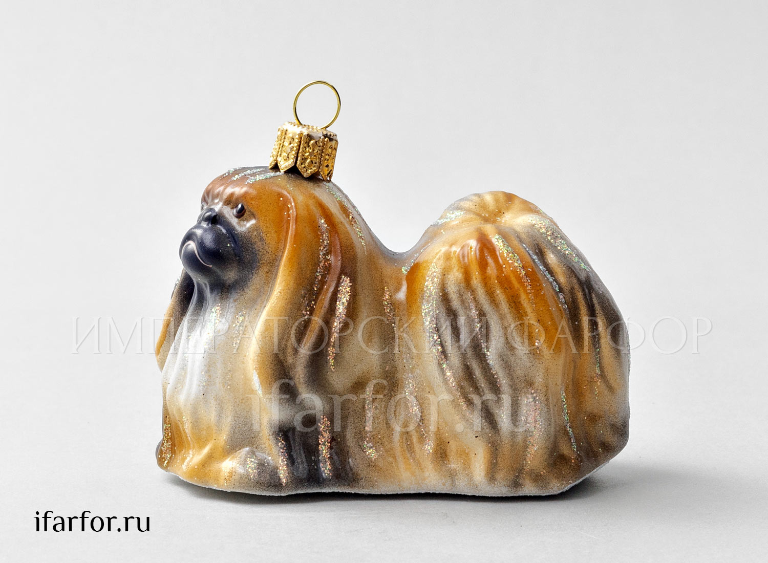 Елочная игрушка «Пекинес»