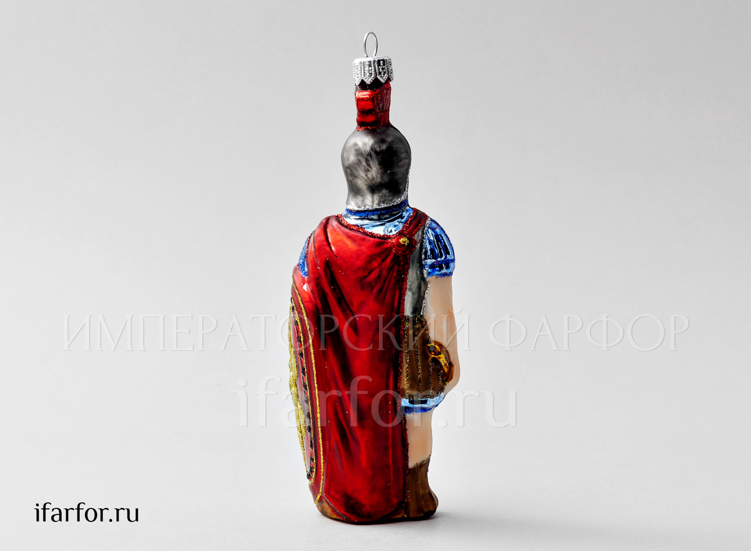 Елочная игрушка «Рыцарь» Форма: Рыцарь. Стекло. 150 мм.