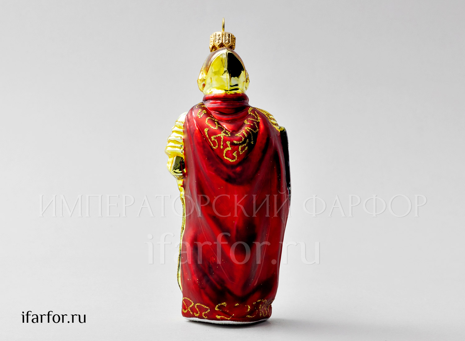 Елочная игрушка «Рыцарь» Форма: Рыцарь. Стекло. 160 мм.