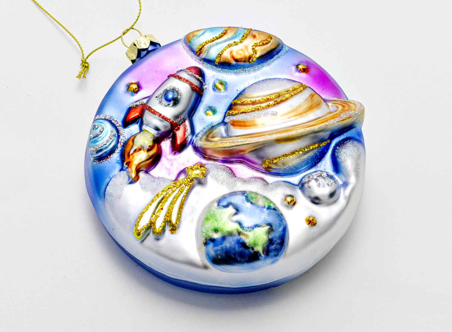 Елочная игрушка «Диск»